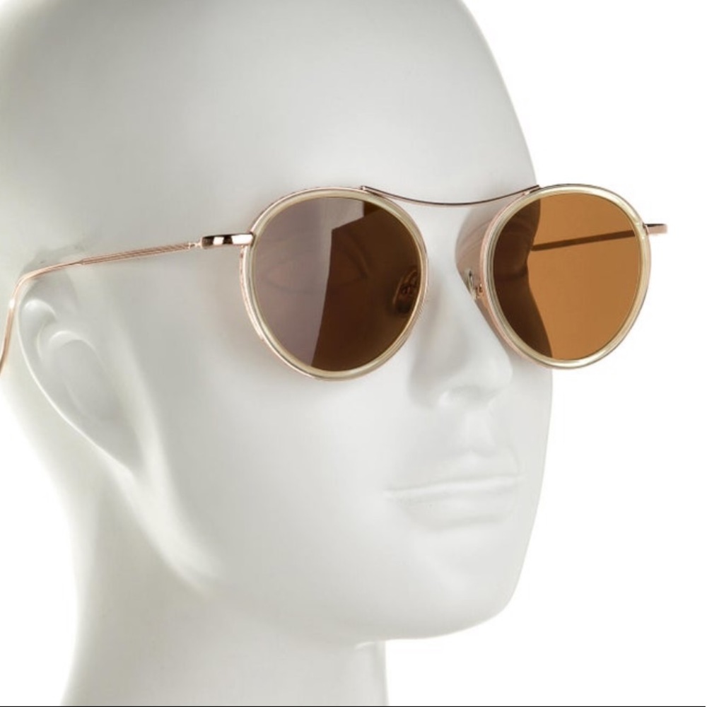 Illesteva sunglasses! Rose gold frames
